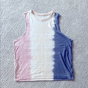 Spiritual Gangster Tie-Dye Tank Top